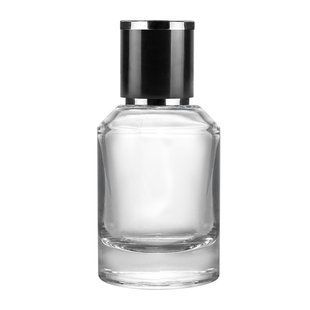 Флакон Panama 50 ml тип 2 с крышкой "Twist black silver" 2204729-04+2422905-03 фото