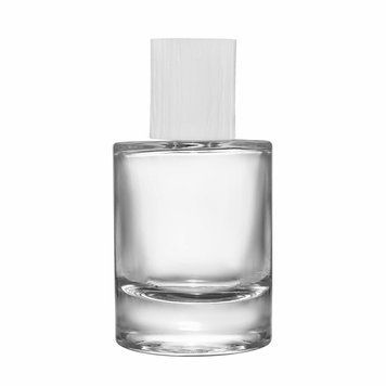 Флакон Pasha type 3 50 ml стеклянный, горло 15 мм с крышкой "Wood-plastic white type 3" 2204910-03+2404990-05 фото
