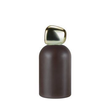 Флакон Orris-brown mate 100 ml с крышкой &laquo;Stone gold&raquo; 2204912-04+2405961 фото