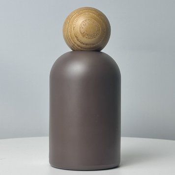 Флакон Orris-brown mate 100 ml с крышкой Wood Globe Light 2204912-04+2422202-01 фото