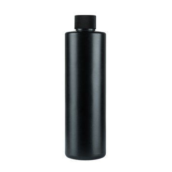 Пластиковый (HDPE) черный флакон "Астра" 250 мл стандарта 24/410 с черной крышкой 2805940-03+2905010-01 фото