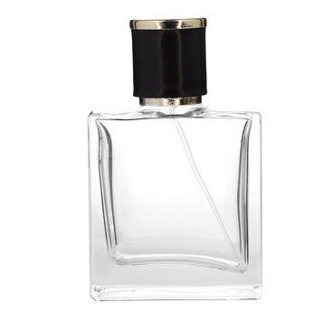Парфюмерный флакон 50 мл под завальцовку и самозащелку Viera 50 ml с крышкой Twist black gold hat 2204914-01+2422905-02 фото