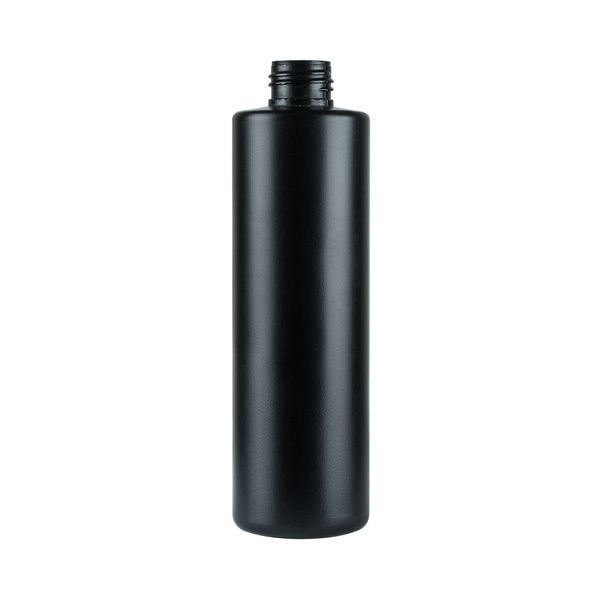 Пластиковый (HDPE) черный флакон "Астра" 250 мл стандарта 24/410 с черной крышкой 2805940-03+2905010-01 фото