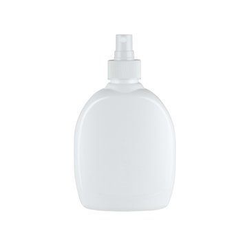 Пластиковый (HDPE) белый флакон 300 мл стандарта 28/410 с белым распылителем 2822781-01+2905925 фото