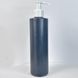Пластиковый (HDPE) черный флакон &laquo;Астра&raquo; 250 мл стандарта 24/410 с белым дозатором с помповой системой 2805940-03+2904703-04 фото 1