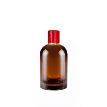 Флакон Orris-brown полупрозрачный 100 ml с крышкой &laquo;UV red&raquo; 2204912-03+2404788-03 фото