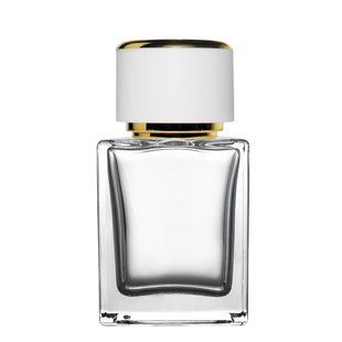 Флакон Viera 30 ml c крышкой DG Saten White Gold 2204915+2404592-02 фото