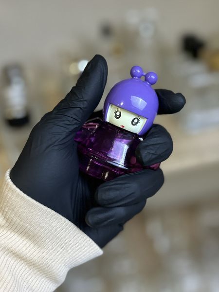 Фіолетовий флакон для парфумерії "TOY" 25 мл закрутка, комплект (флакон+розпилювач+кришка) 2322832-05 фото
