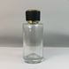 Флакон Pasha type 4 100 ml с матовой крышкой DG Saten Black Gold 2204751-04+2404592-01 фото 1