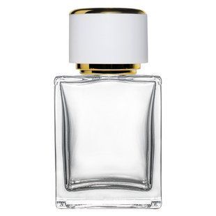 Флакон Viera 50 ml с крышкой DG Saten White Gold 2204914-01+2404592-02 фото