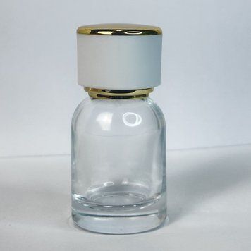 Флакон Orris 30 ml с крышкой DG Saten White Gold 2204900+2404592-02 фото