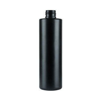 Пластиковый (HDPE) черный флакон &laquo;Астра&raquo; 250 мл стандарта 24/410 с белым флип-топом 2805940-03+2900010 фото
