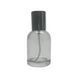 Флакон скляний для парфумерії під закрутку "Orris" прозорий, 37 мл, комплект сріблястий (флакон + розпилювач + кришка) 2304501+s03+2423092-02 фото