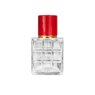 Флакон 25 мл під завальцювання та самозащіпку Lisboa з кришкою UV red 2206273+2404788-03 фото