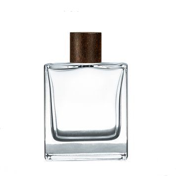Флакон Boris 100 ml с крышкой Wood-mini brown (Низкая посадка) 2210578+2405954-04 фото