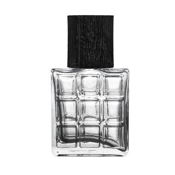 Флакон Lisboa 25 мл стеклянный, горло 15 мм с крышкой &laquo;Wood-plastic black type 3&raquo; 2206273+2404990-03 фото