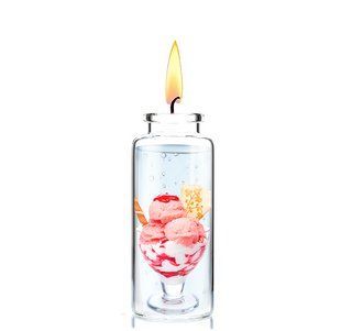 Отдушка для свечей Strawberry Ice Cream (Клубничное мороженое) 1210893 фото
