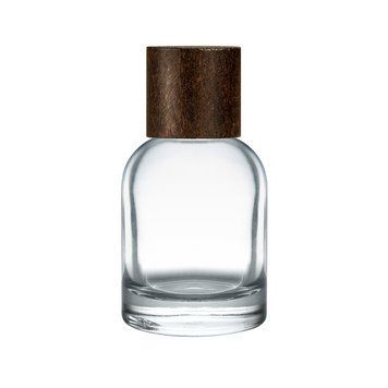 Флакон Orris 50 ml с крышкой "Wood-mini brown (Низкая посадка) 2204911+2405954-04 фото