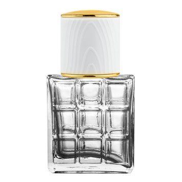 Флакон Lisboa 25 мл с крышкой Elara-Wide White Gold 2206273+2400113 фото