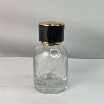 Флакон Orris 50 ml з глянцевою кришкою "DG Saten Gold Gloss" 2204911+2404592-04 фото
