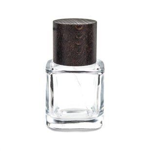 Парфюмерный флакон 30 мл под завальцовку и самозащелку Faust с крышкой Wood-mini brown 2222895+2405954-04 фото
