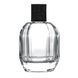 Флакон Emily 100 ml скляний з кришкою "Wood-plastic black type 3" 2210528+2404990-03 фото 1