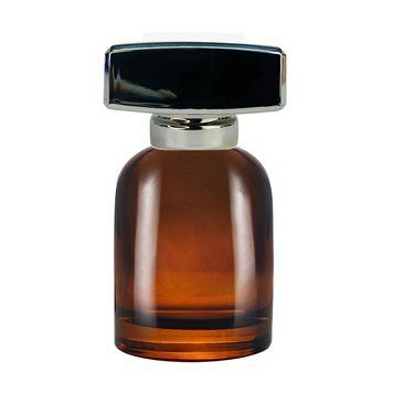 Парфюмерный флакон 30 мл под завальцовку и самозащелку Orris-Brown 30 ml с крышкой "Alvon Silver" 2204900-02+2400118 фото