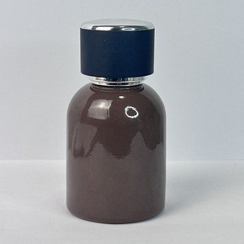 Флакон Orris-Brown 50 ml с крышкой "DG Saten Black Silver" 2204911-02+2404592 фото