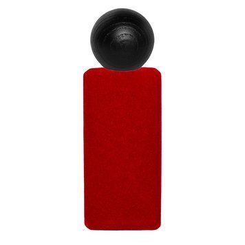 Флакон Eleonor-red velvet 55 ml с крышкой Wood Globe Black 2210534-01+2422202-02 фото