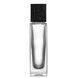Флакон Lily 35 ml скляний, горло 15 мм з кришкою "Wood-plastic black type 3" 2222998+2404990-03 фото 1