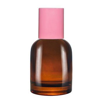 Парфюмерный флакон 30 мл под завальцовку и самозащелку Orris-Brown 30 ml с розовой крышкой "Tammy" 2204900-02+2400088-02 фото