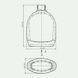 Пластиковый (HDPE) белый флакон 300 мл стандарта 28/410 2822781-01 фото 2