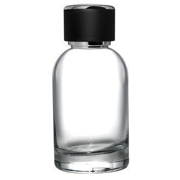 Флакон Orris type 1 100 ml с крышкой DG Saten Black Silver 2204912+2404592 фото