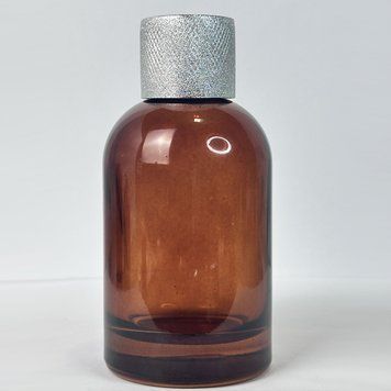 Флакон Orris-brown полупрозрачный 100 ml с крышкой &laquo;Metz silver&raquo; 2204912-03+2404794 фото