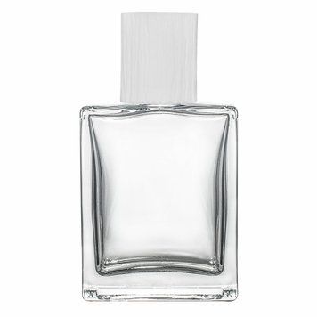 Флакон Viera 50 ml стеклянный, горло 15 мм с крышкой "Wood-plastic white type 3" 2204914-01+2404990-05 фото