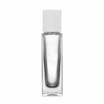 Флакон Lily 35 ml стеклянный, горло 15 мм с крышкой "Wood-plastic white type 3" 2222998+2404990-05 фото