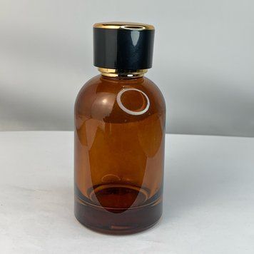 Флакон Orris-brown напівпрозорий 100 ml з глянцевою кришкою DG Saten Gold Gloss 2204912-03+2404592-04 фото