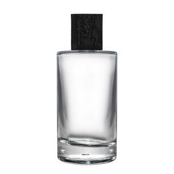 Флакон Pasha type 4 100 ml стеклянный, горло 15 мм с крышкой &laquo;Wood-plastic black type 3&raquo; 2204751-04+2404990-03 фото