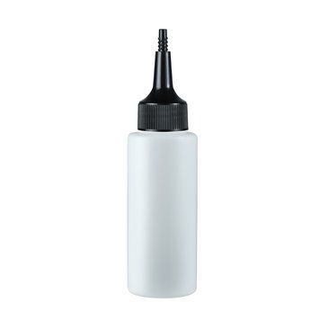 Пластиковый (HDPE) белый флакон "Астра" 70 мл стандарта 24/410 Капельница 2805937-01+2900005 фото