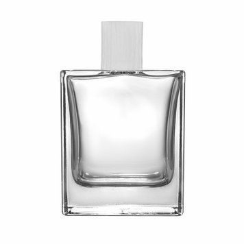 Флакон Boris 100 ml стеклянный, горло 15 мм с крышкой "Wood-plastic white type 3" 2210578+2404990-05 фото