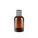 Флакон Orris-brown напівпрозорий 100 ml з кришкою "King silver" 2204912-03+2410565-01 фото 1