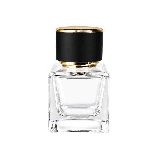 Флакон Cube 30 ml с матовой крышкой DG Saten Black Gold 2203000-10+2404592-01 фото