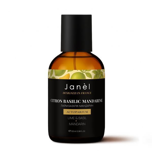 Автопарфуми Janel - Citron basilic mandarine (Лайм базилік мандарин) 100 мл AFC-05-A-100 фото