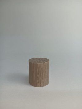 Кришка "Wood-plastic beige type 3" для флаконів на 15 мм горло 2404990-04 фото