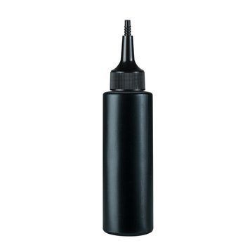 Пластиковый (HDPE) черный флакон "Астра" 100 мл стандарта 24/410 Капельница 2805938-03+2900005 фото