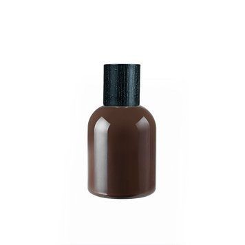 Флакон Orris-Brown 50 ml с крышкой &laquo;Wood-plastic black type 2&raquo; 2204911-02+2404990-01 фото