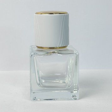Флакон Cube 30 ml с крышкой Elara-Wide White Gold 2203000-10+2400113 фото
