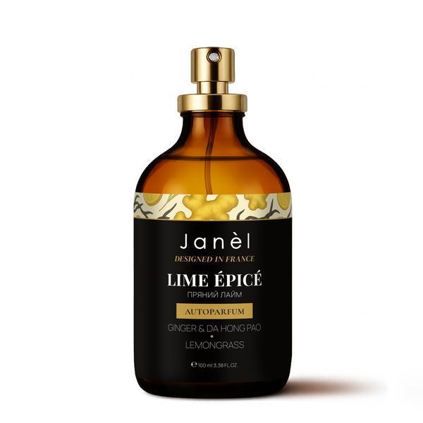 Автопарфуми Janel - Lime &Eacute;pic&eacute; (Пряний лайм) 100 мл AFC-04-A-100 фото