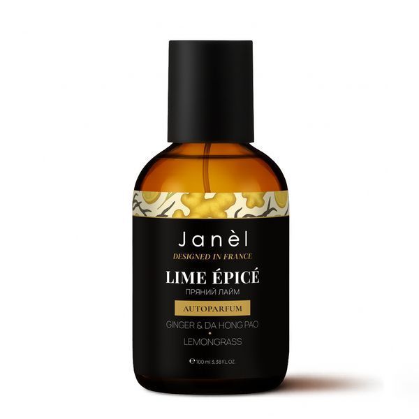 Автопарфуми Janel - Lime &Eacute;pic&eacute; (Пряний лайм) 100 мл AFC-04-A-100 фото