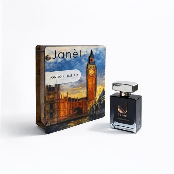 Парфюм в деревянном кейсе Janel - London Timeless 50 мл EXL-02-E-50 фото